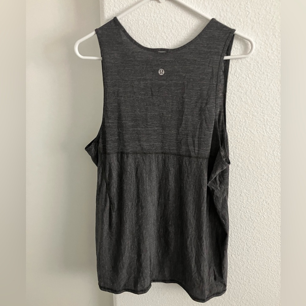 lululemon athletica Charcoal Muscle Tee
